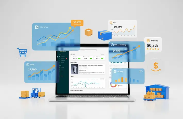 We leverage our knowledge of algorithms of Amazon and Ebay to bring down ACOS/TACOS and raise...